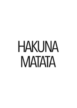 Picture for Brand HAKUNA MATATA