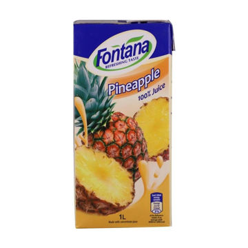 Picture of FONTANA FRUIT JUICE PINEAPPLE 1LTR (ALMOST PERFECT)