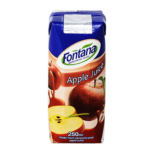 Picture of FONTANA FRUIT JUICE APPLE 250ML