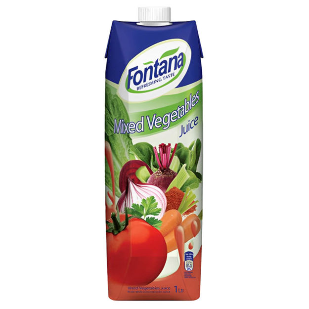 Picture of FONTANA FRUIT JUICE MIXED VEGETABLE 1LTR