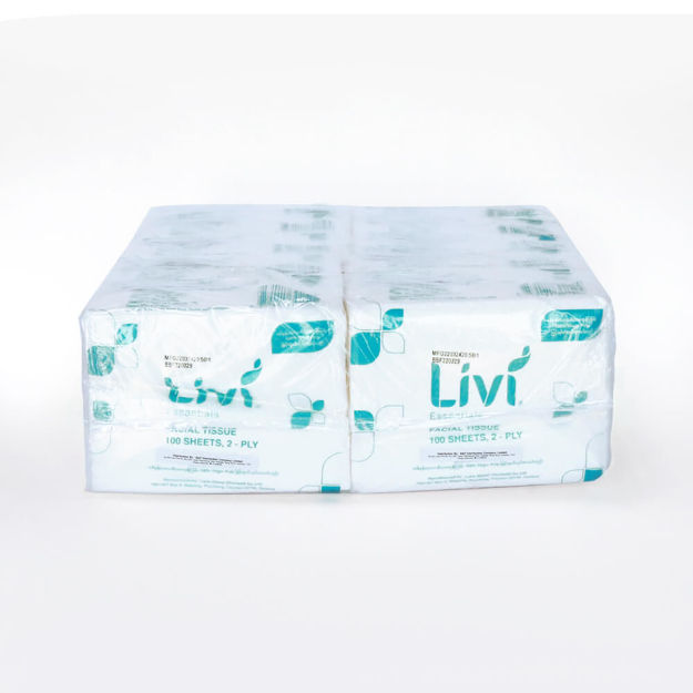 Picture of LIVI POP UP TISSUE 10'S 2PLY 100 SHEETS 69700280