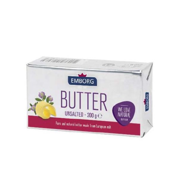 Picture of EMBORG BUTTER UNSALTED 82% FAT 200G