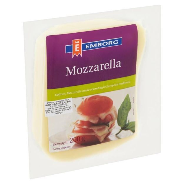 Picture of EMBORG MOZZARELLA PORTION F.I.D.M. 40% 200 G